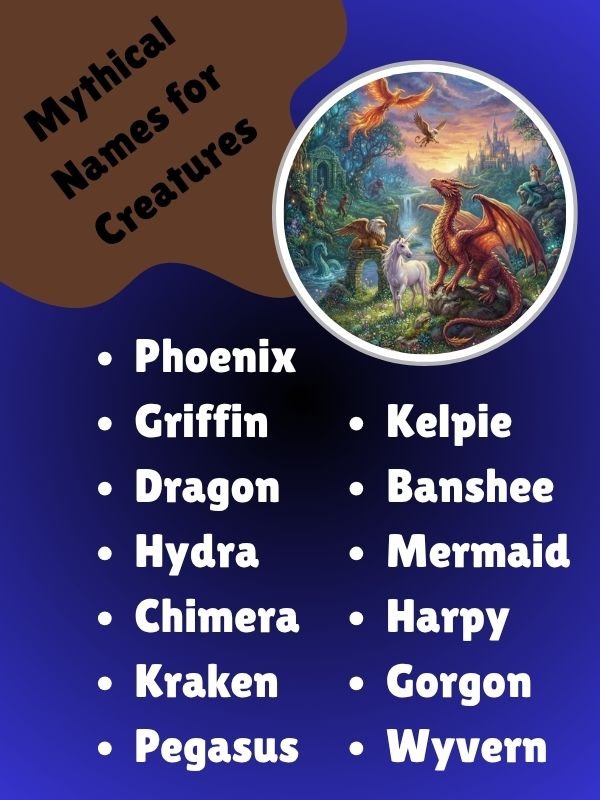 Mythical Names for Creatures