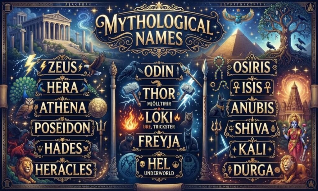 Mythological Names