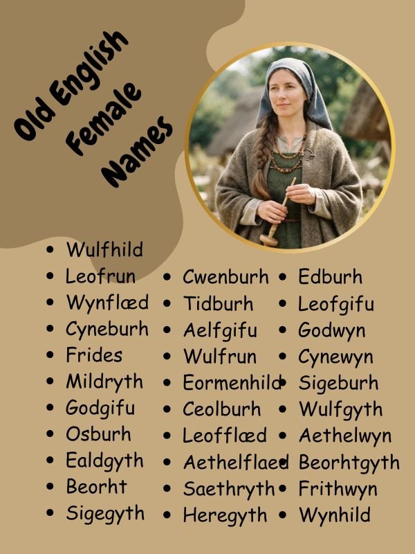 Old English Female Names
