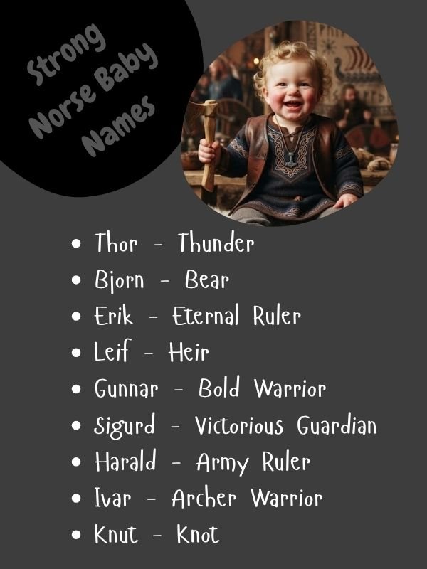 Strong Norse Baby Names