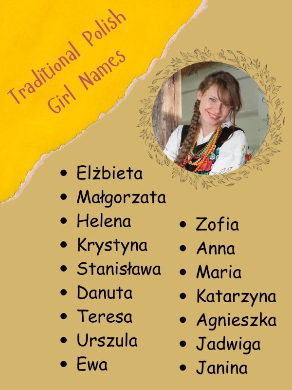 Traditional Polish Girl Names
