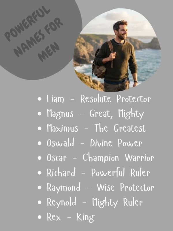 powerful names for men