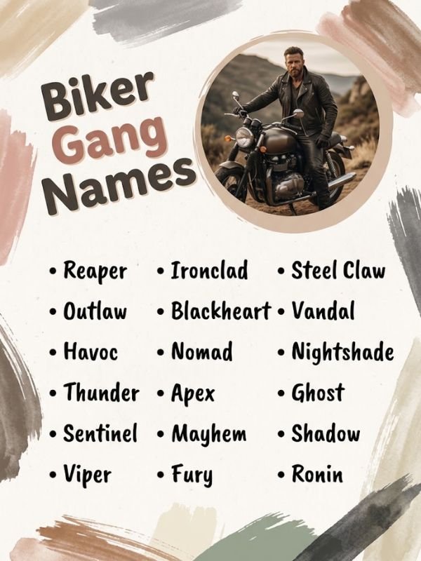 Biker Gang Names