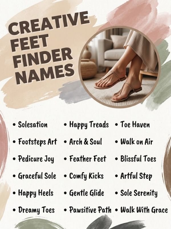 Creative Feet Finder Names