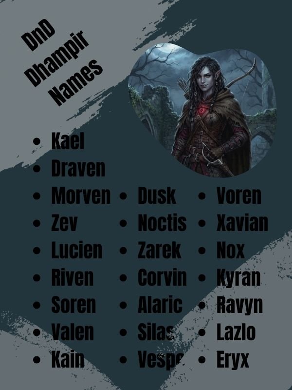 DnD Dhampir Names