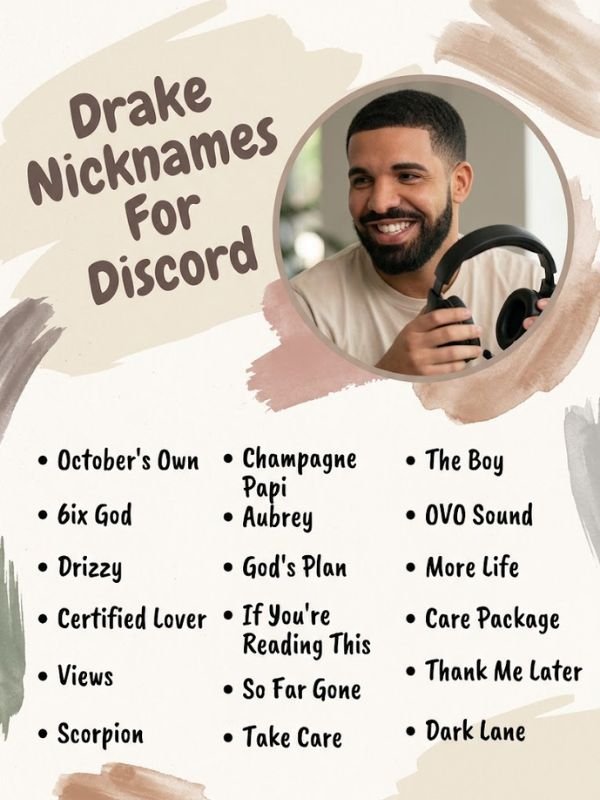 Drake Nicknames For Discord
