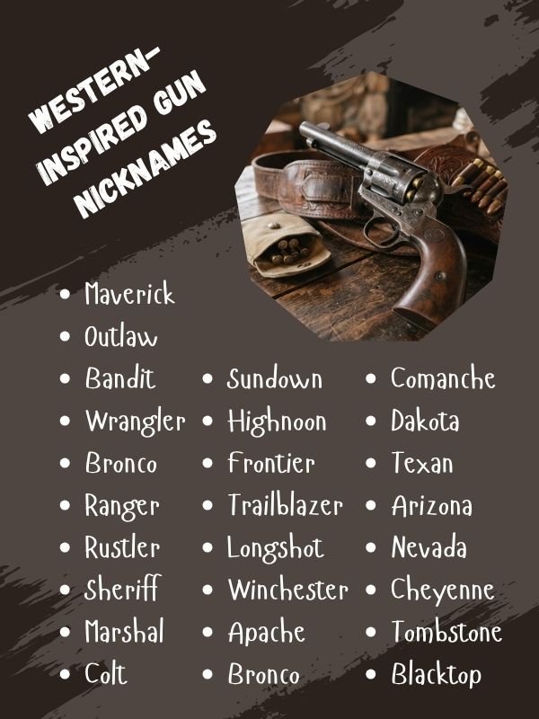 Western-Inspired Gun Nicknames