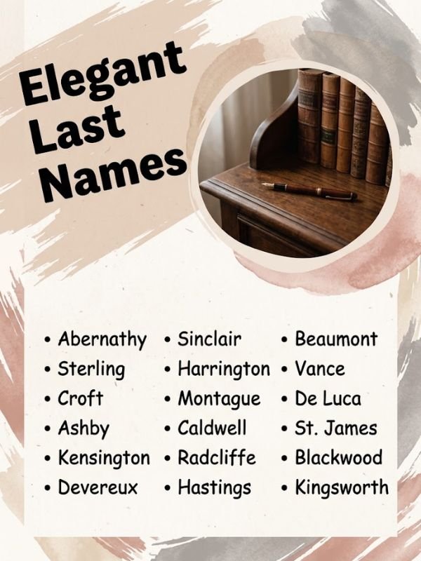 Elegant Last Names