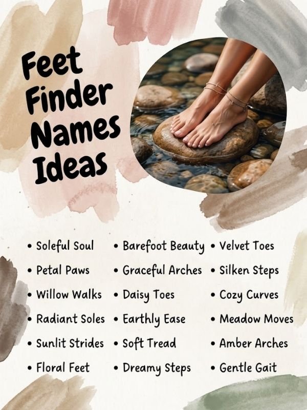 Feet Finder Names Ideas