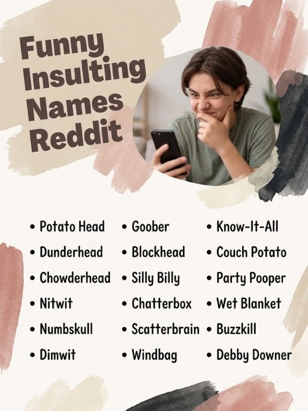 Funny Insulting Names Reddit