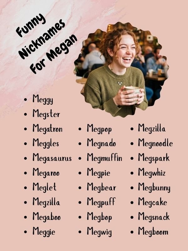 Funny Nicknames For Megan