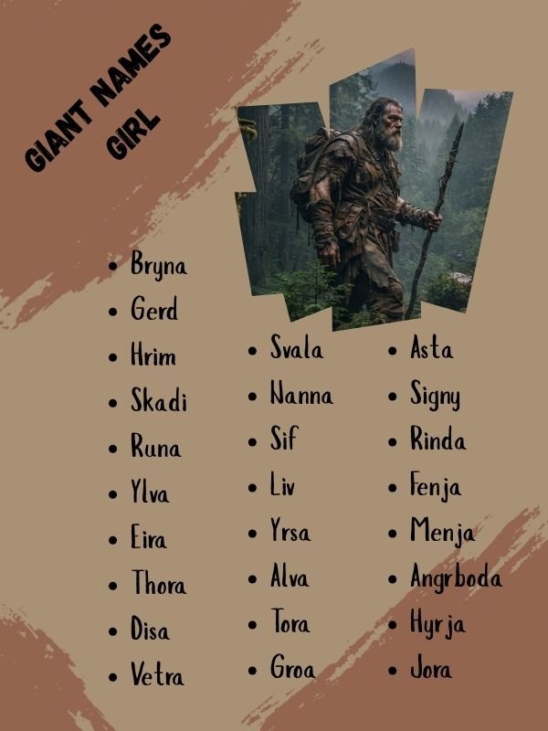 Giant Names Girl