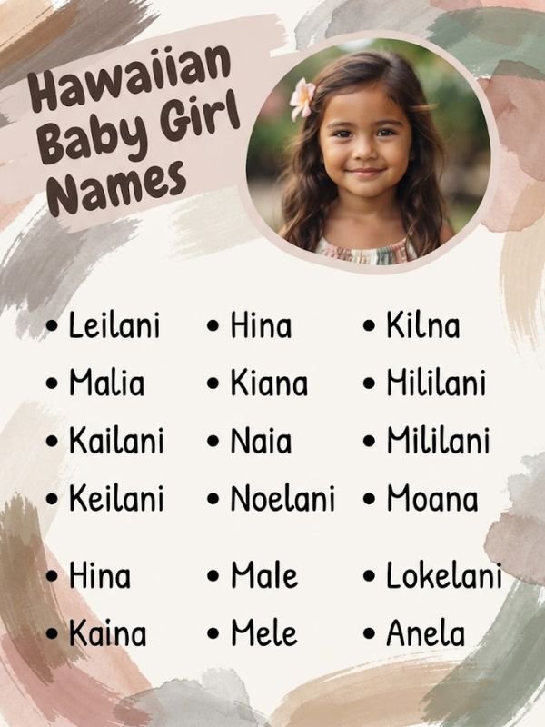 Hawaiian Baby Girl Names