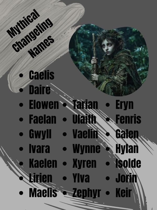Mythical Changeling Names