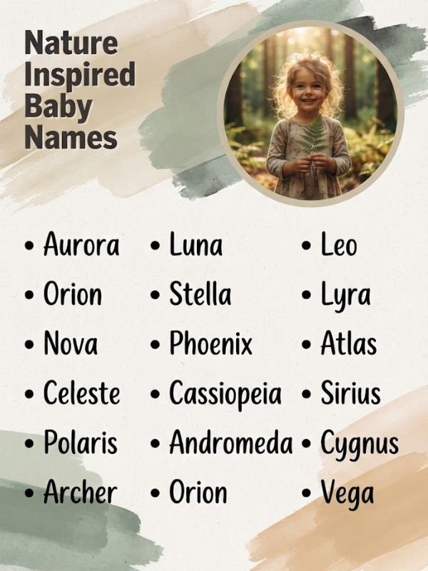 Nature Inspired Baby Names