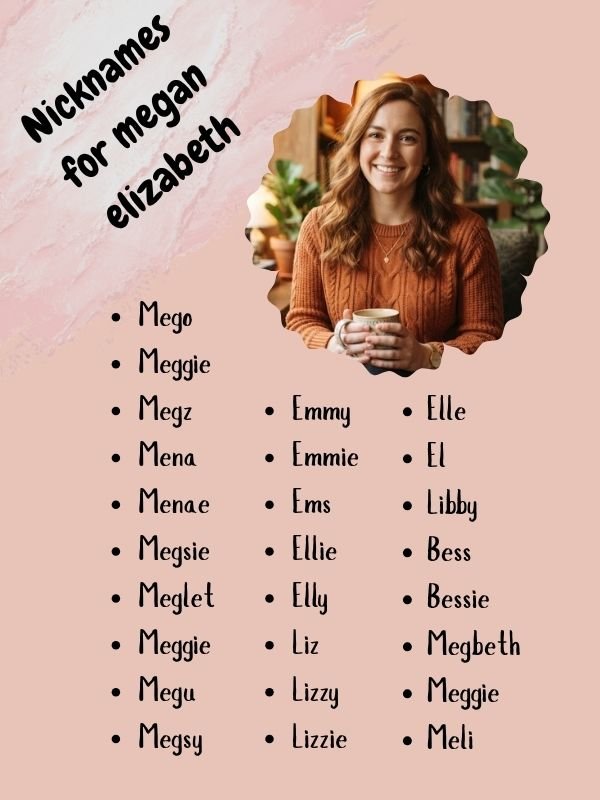 Nicknames for megan elizabeth
