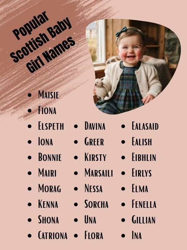 Popular Scottish Baby Girl Names