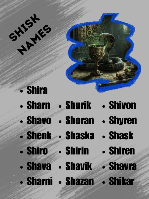 Shisk names