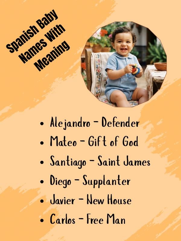 Spanish Baby Names With Meaning