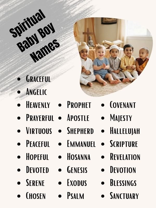 Spiritual Baby Boy Names
