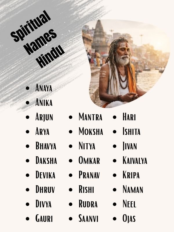 Spiritual Names Hindu