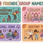 4 Friends Group Names