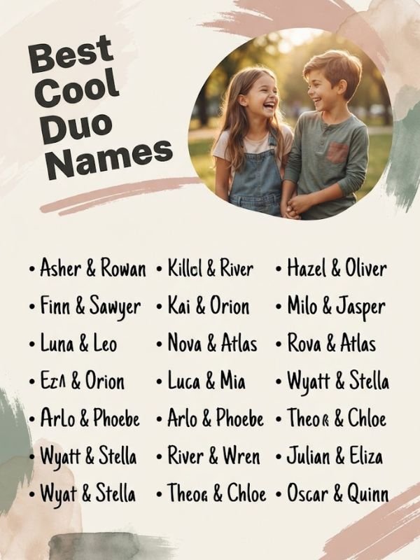 Best Cool Duo Names