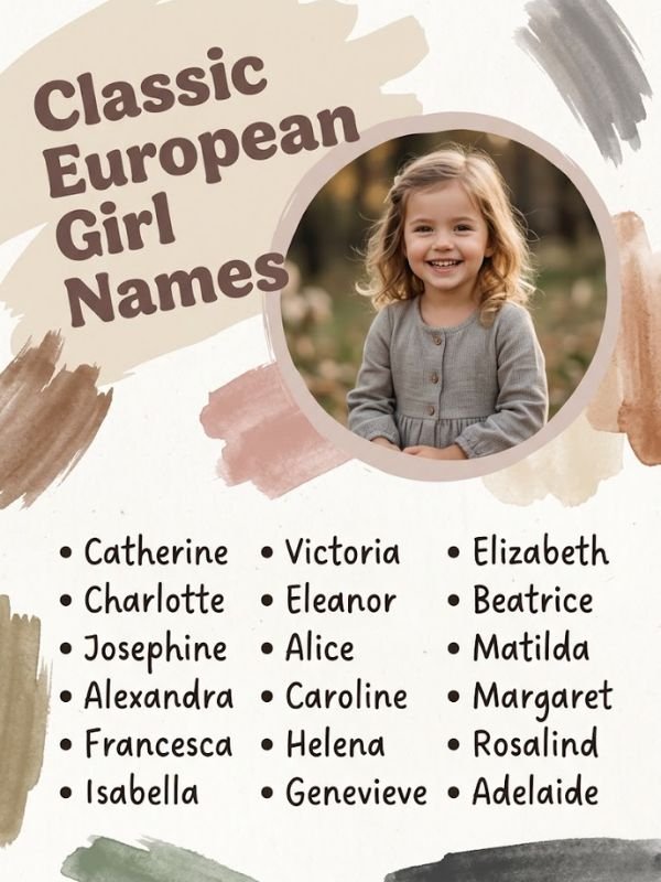 Classic European Girl Names
