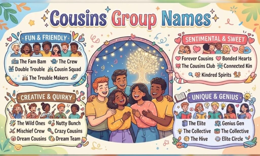 Cousins Group Names