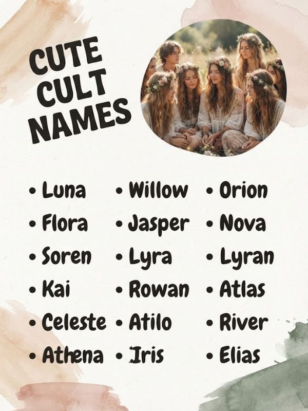Cute Cult Names