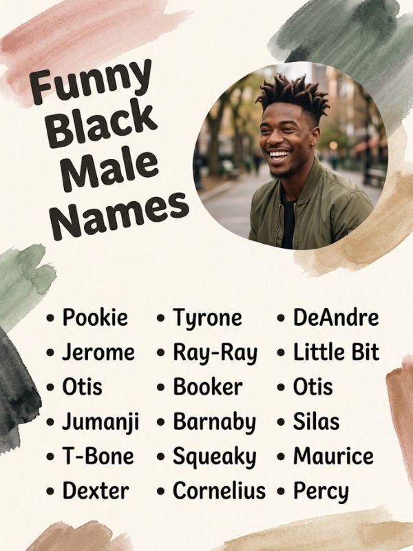 Funny Black Male Names