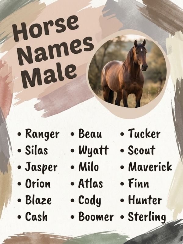 Horse Names Male
