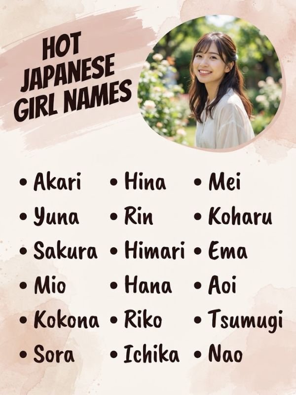 Hot Japanese Girl Names