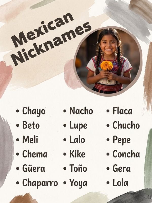 Mexican Nicknames