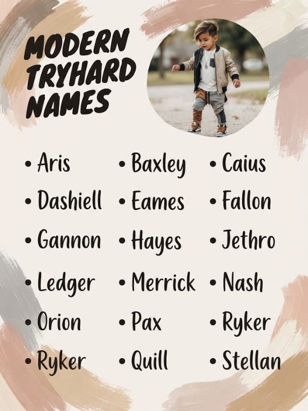 Modern Tryhard Names