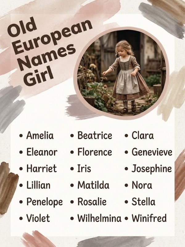 Old European Names Girl