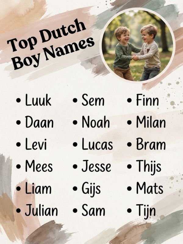 Top Dutch Boy Names