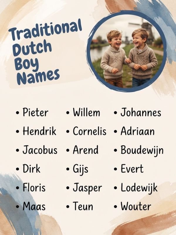 Traditional Dutch Boy Names