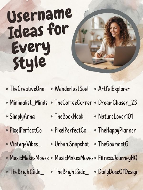 Username Ideas