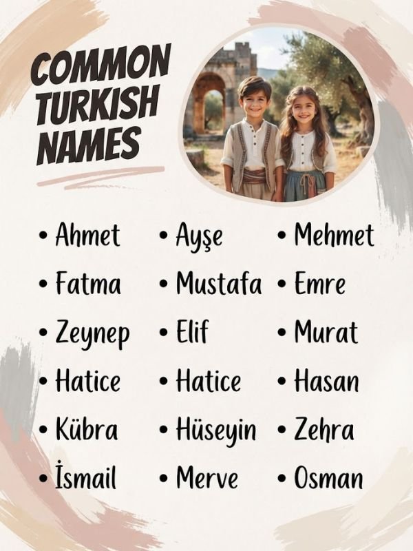 Common Turkish Names