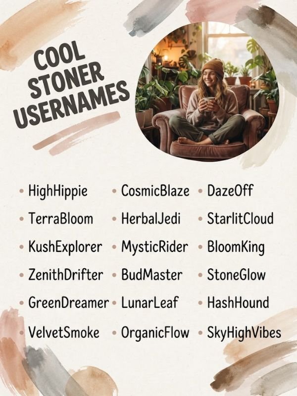 Cool Stoner Usernames