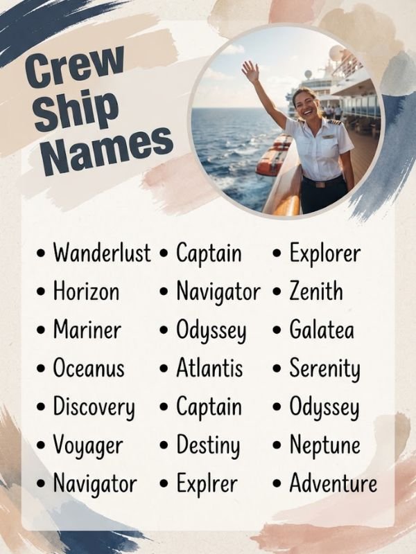 Crew Ship Names