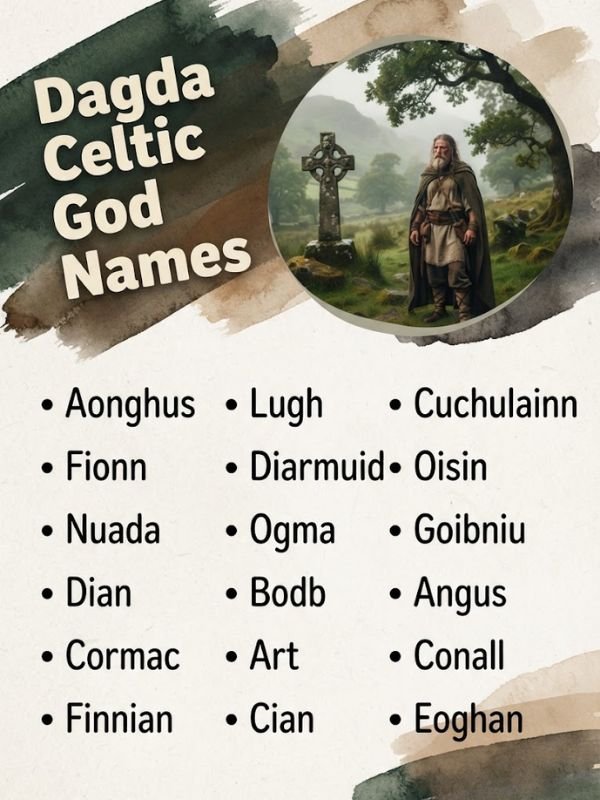 Dagda Celtic God Names