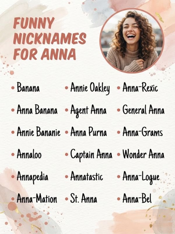 Funny Nicknames for Anna