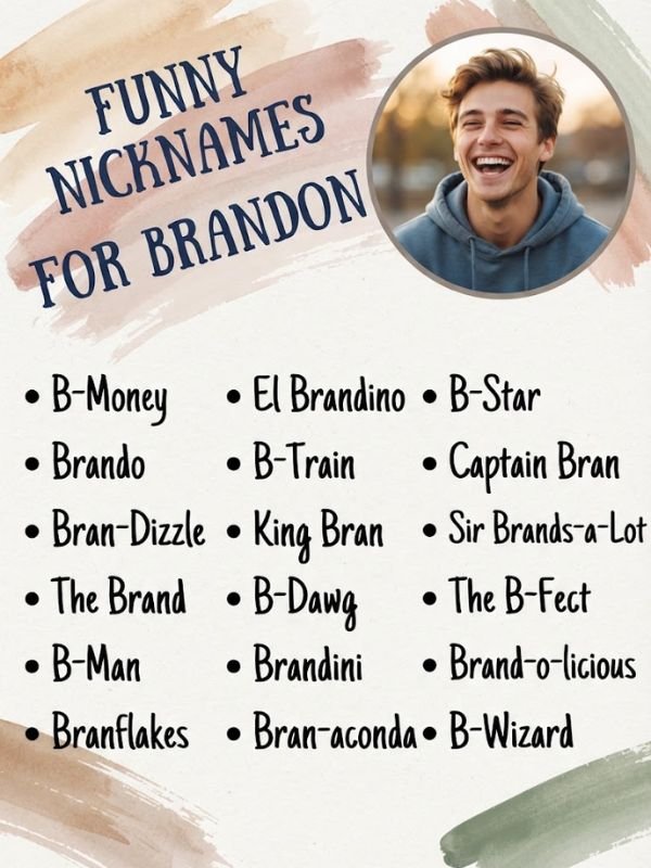 Funny Nicknames for Brandon