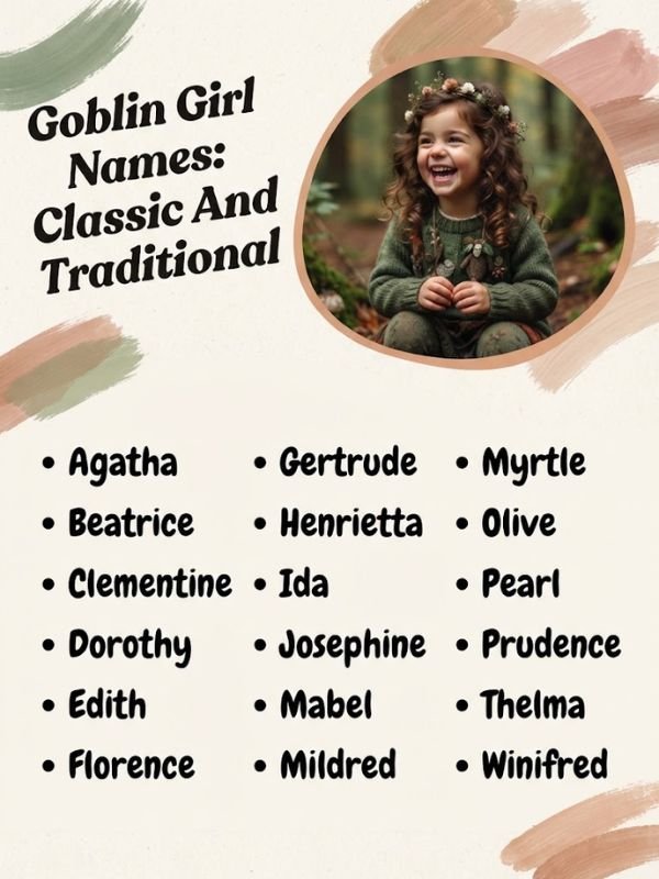Goblin Girl Names: Classic And Traditional