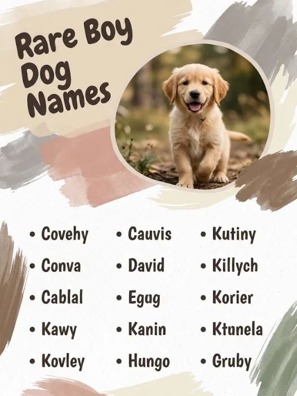 Rare Boy Dog Names