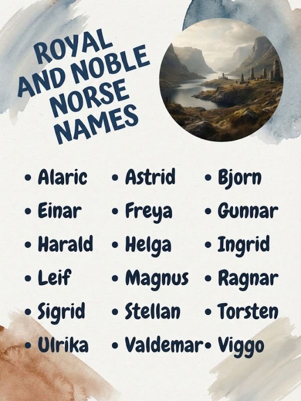 Royal And Noble Norse Names