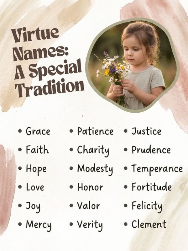 Virtue Names: A Special Tradition